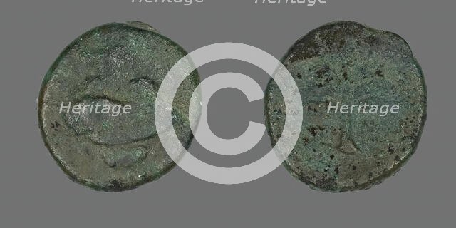 Coin Depicting Pegasus, about 400-310 BCE. Creator: Unknown.