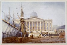 The Customs House and Revenue Building, Liverpool, 1864. Artist: William Gawin Herdman