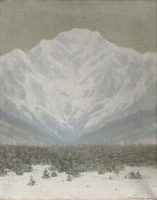 The High Tatras in Winter, 1900-1910. Creator: Ferdinand Katona.