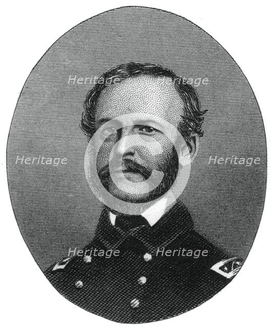 Rear Admiral John Dahlgren, United States Navy, 1862-1867.Artist: J Rogers