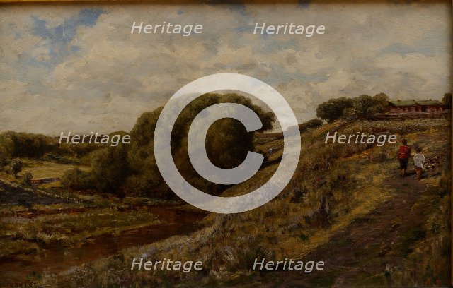 Alexander Radishchev's Estate Ablyazovo, 1887.