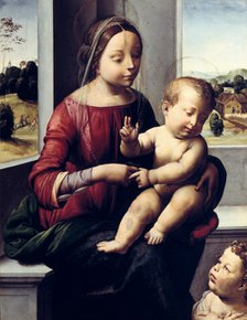 'Madonna and Child with the Young Saint John the Baptist', c1497. Artist: Fra Bartolomeo