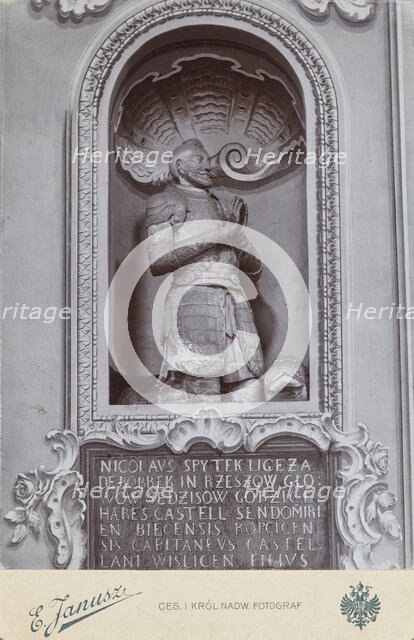 Monument to Mikolaj Spytek Ligeza,...Rzeszów, Poland, 1905-1914. Creator: Edward Janusz.