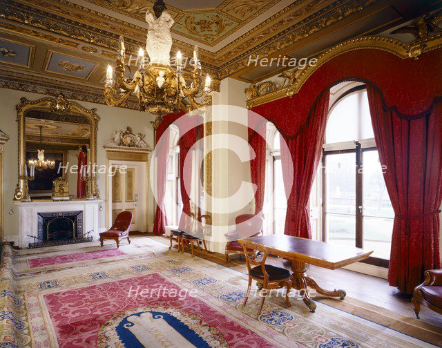 Osborne House, Council Room, c1990-2010. Artist: Nigel Corrie.