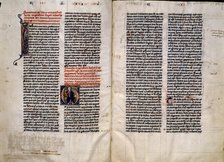 De Civitate Dei Libri XXII (City of God), handwritten copy made probably in Avignon (France), 13t…