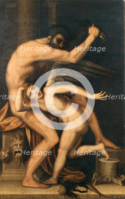 The Punishment of Cupid. Creator: Suavius, Lambert (ca 1515/20-1568).