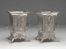 Pair of Wine Coolers, 1873. Creator: Tiffany & Co.