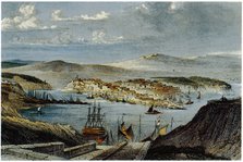 View of Sevastopol, c. 1850. Artist: Anonymous  