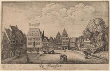 Frankfort, 1635. Creator: Wenceslaus Hollar.
