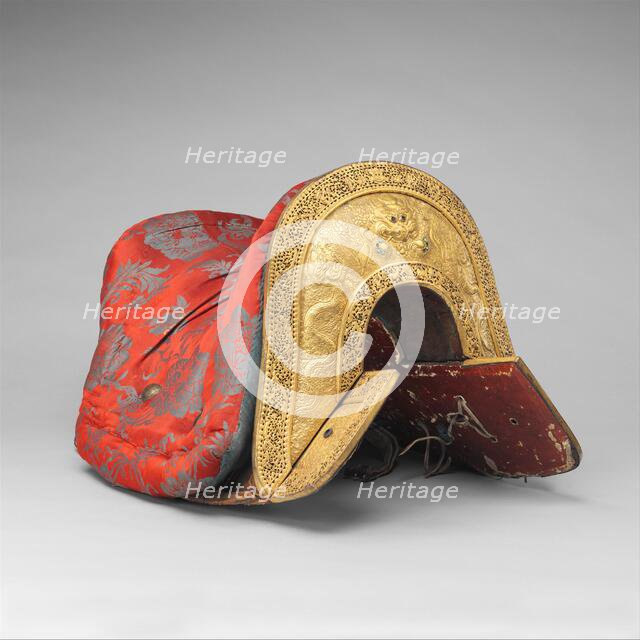 Saddle, Saddle Pad...Tibetan, 18th-19th century. Creator: Unknown.