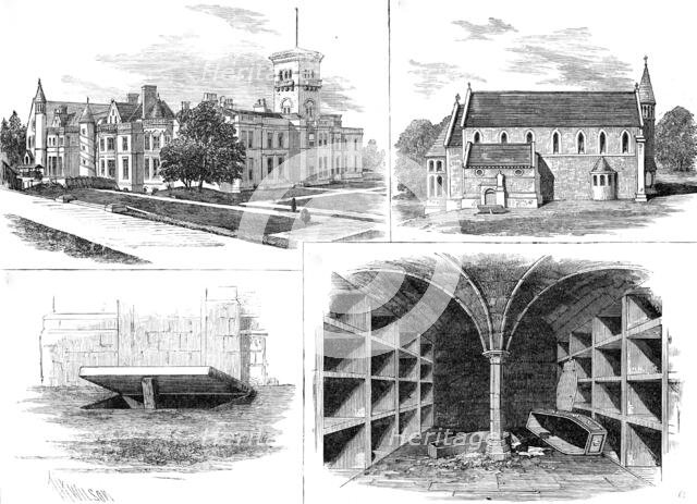 Robbery of the tomb of the Late Earl of Crawford and Balcarres, 1881. Creator: Unknown.