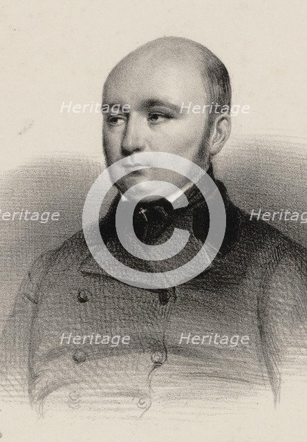Portrait of the composer Frédéric Bérat (1801-1855), 1850.