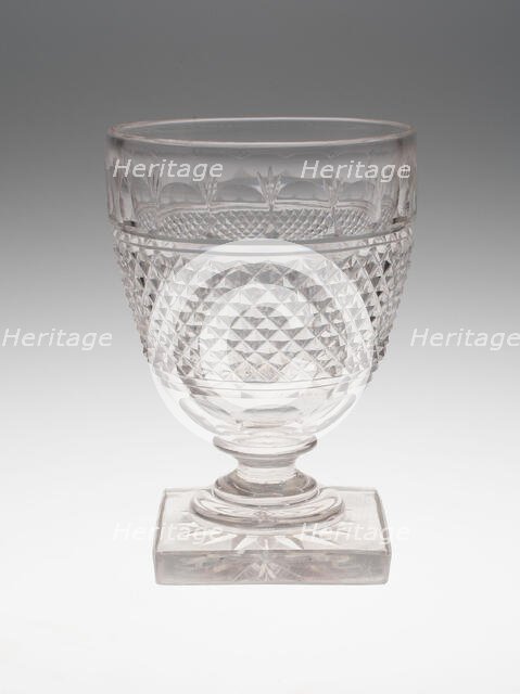 Goblet, England, c. 1820/30. Creator: Unknown.