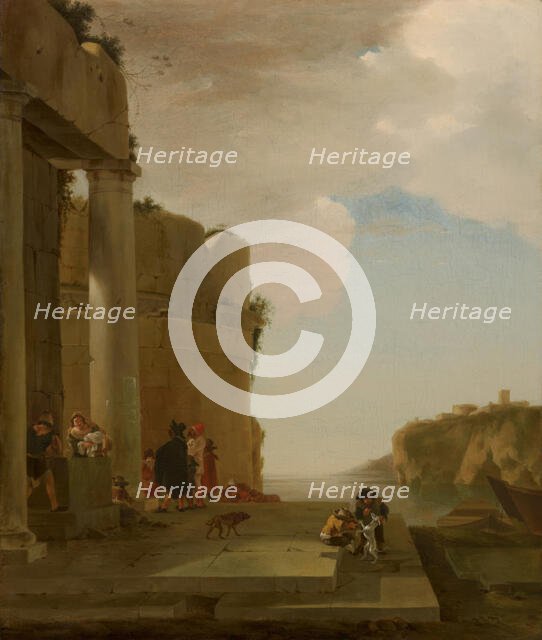 Italianate Landscape, c1634-1652. Creator: Jan Asselijin.