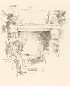 The Fireplace, 1893. Creator: James Abbott McNeill Whistler.