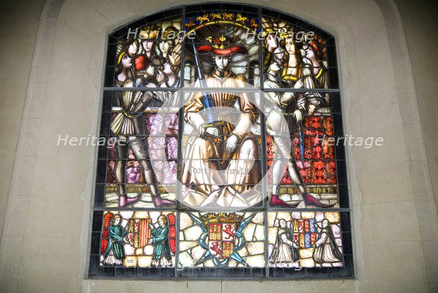 The Galley Chamber (Sala de la Galera) in the Alcazar of Segovia, Segovia, Spain, 2007. Artist: Samuel Magal
