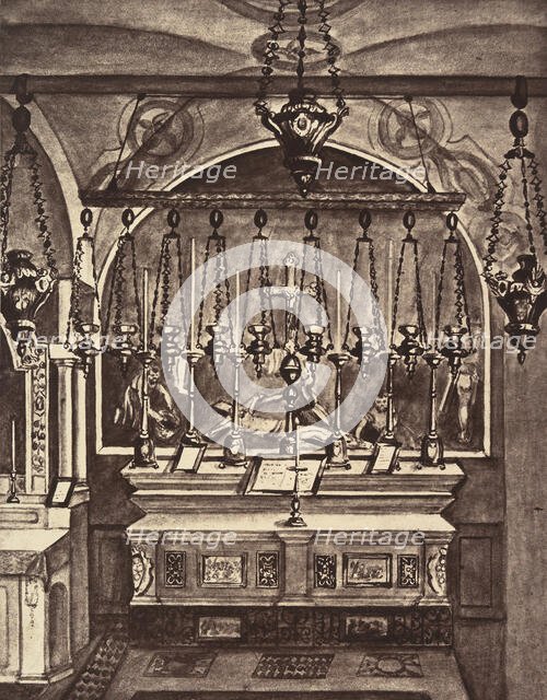 Xe Station. Jésus est dépouillé de ses Vêtements. L'emplacement de cette station ..., 1860 or later. Creators: Louis de Clercq, H Jannin.