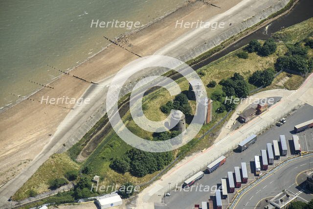 Centre Bastion, part of Sheerness Defences, Kent, 2024. Creator: Damian Grady.