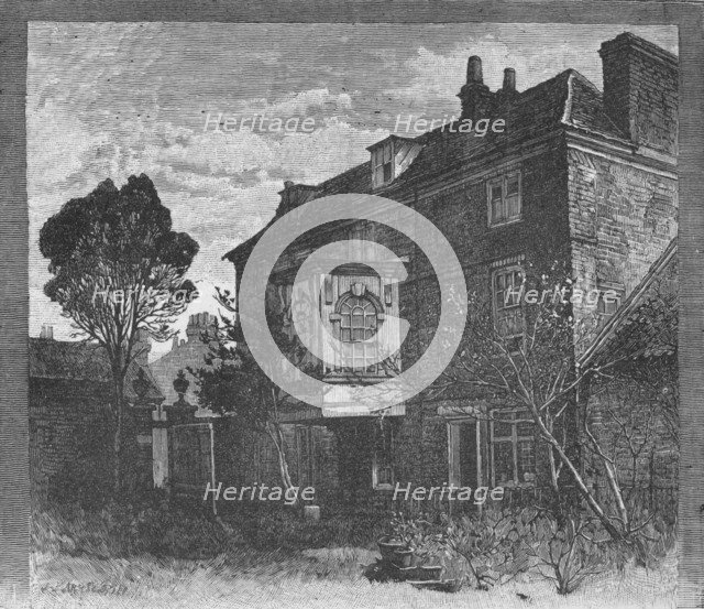 'Hogarth's House, Chiswick', 1890. Artist: Unknown.
