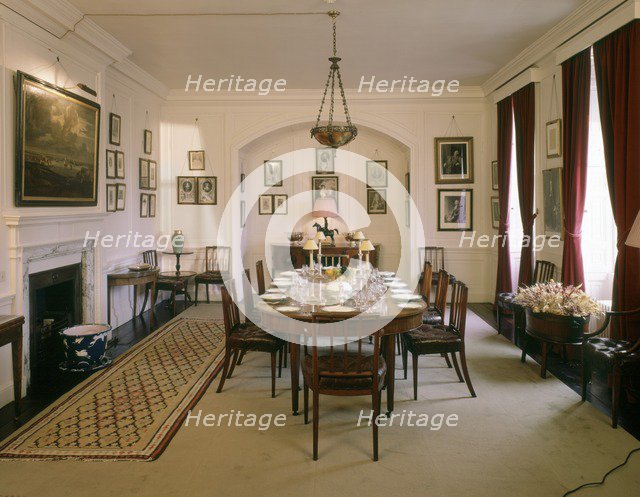 The Dining Room, Walmer Castle, c1990-2010. Creator: Nigel Corrie.