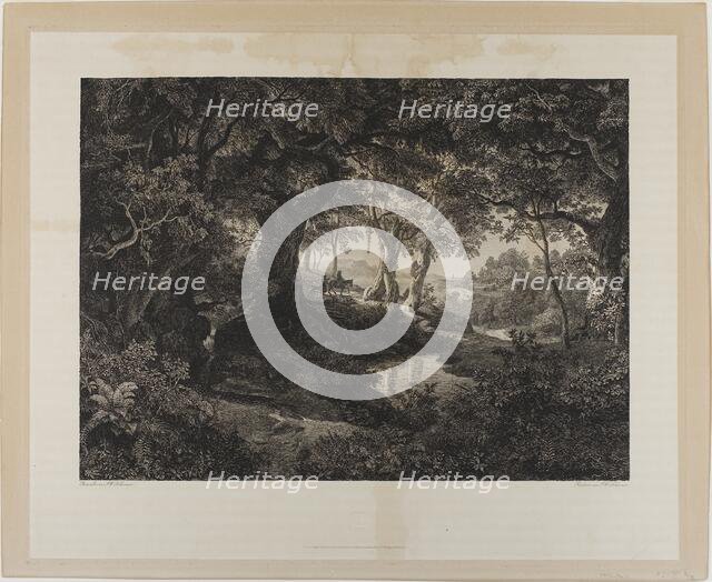 The Large Italian Landscape, 1841. Creator: Johann Wilhelm Schirmer.