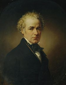 The painter Johann Ender, 1854. Creator: Eduard Ender.