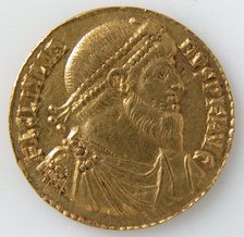 Solidus, Byzantine, 381-383. Creator: Unknown.