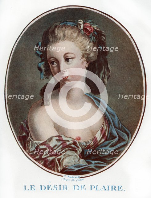 'Le Desire de Plaire' ('The Desire to Please'), 1913.Artist: Le Campion Fils