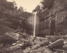 Lulah Falls, Lookout Mountain, Georgia, 1864-65. Creator: Isaac H. Bonsall.