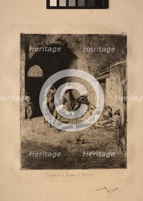 Garde de la Casbah a Tetuan. Creator: Mariano Fortuny y Carbó (Spanish, 1838-1874).