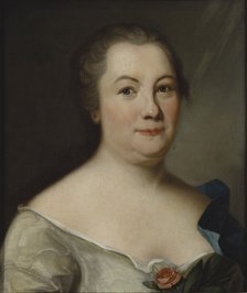 Portrait of the poet Hedvig Charlotta Nordenflycht (1718-1763).