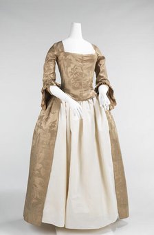 Wedding dress, American, 1776. Creator: Unknown.