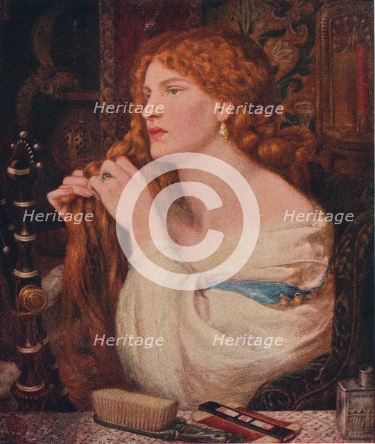 'Aurelia (Fazio’s Mistress)',1863-1873. Artist: Dante Gabriel Rossetti.