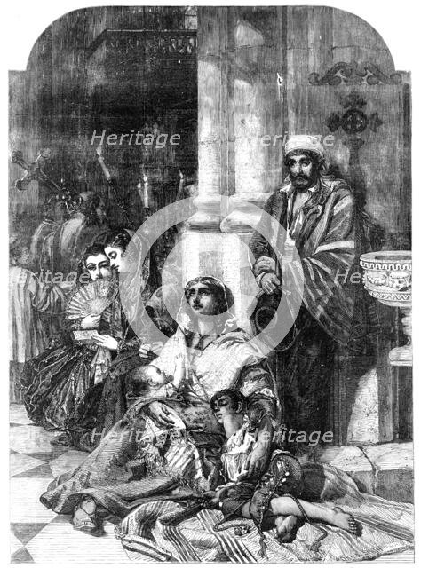 "And the Prayer of Faith Shall Save the Sick" - painted by J. Phillip - from the Exhibition of the R Creator: Harvey Orrin Smith.