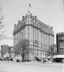 Willard's Hotel, Washington, c1902. Creator: William H. Jackson.