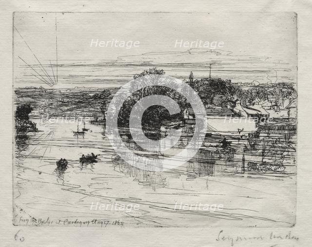 Cardigan Bridge. Creator: Francis Seymour Haden (British, 1818-1910).