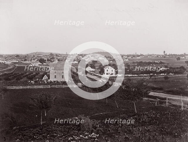 Gettysburg from the West, 1863. Creator: Unknown.
