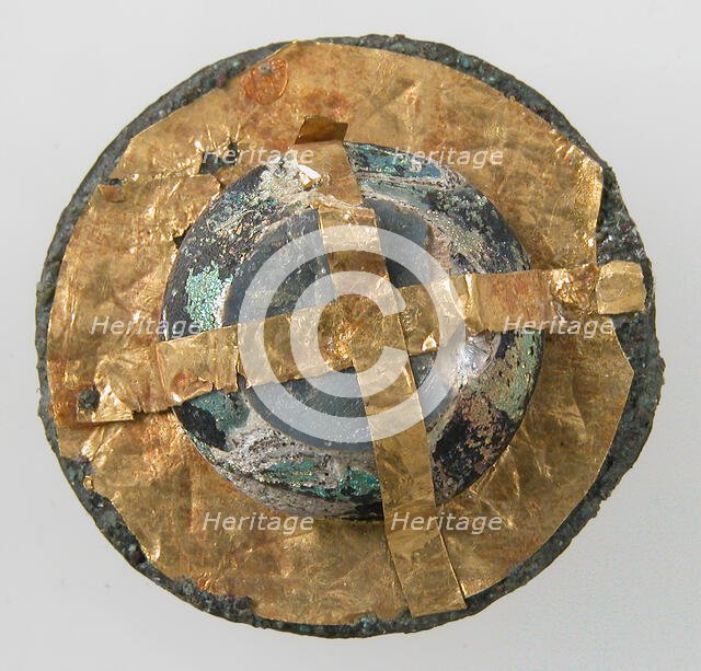 Disk Brooch, Frankish, 500-700. Creator: Unknown.