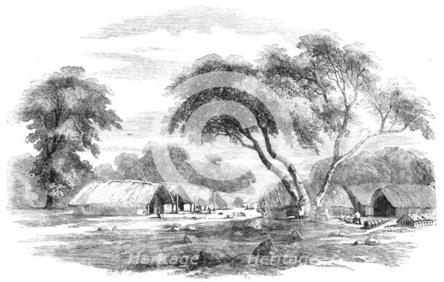 Hill Village in the Santhal Country, 1856.  Creator: Unknown.