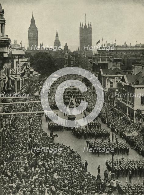 Victory Day Procession, London, 19 July 1919, (c1920). Creator: Unknown.
