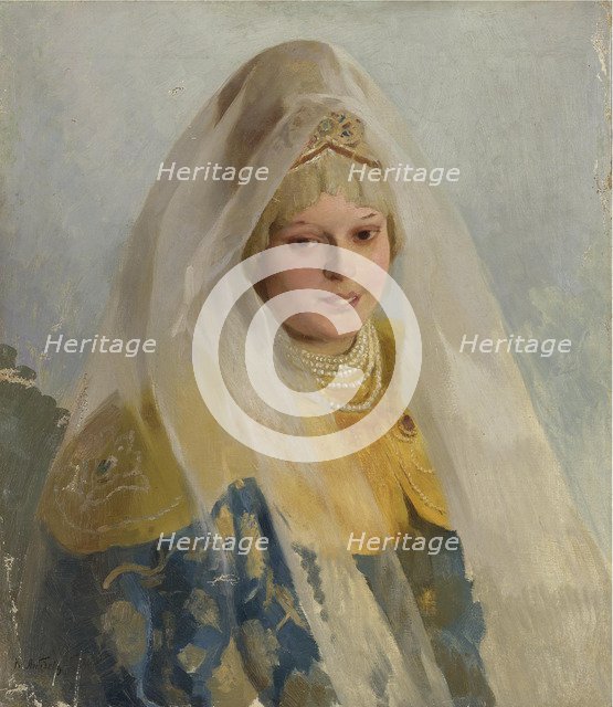Boyar's Wife. Artist: Lebedev, Klavdi Vasilyevich (1852-1916)