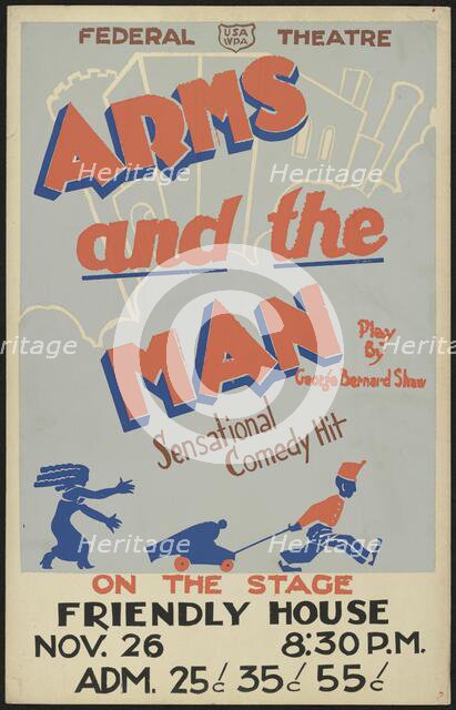 Arms and the Man, Des Moines, IA, 1937. Creator: Unknown.