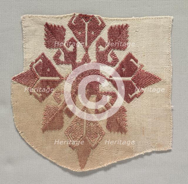 Fragment of Embroidery, 1700s. Creator: Unknown.