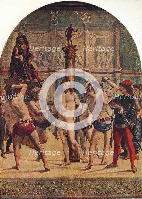 'The Flagellation of Christ', 1482-1485, (1930). Creator: Luca Signorelli.