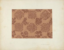 Wallpaper, 1935/1942. Creator: A. Menendez.