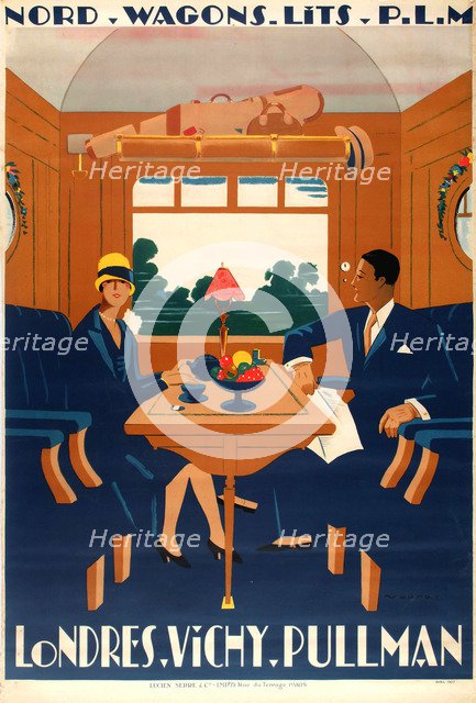 Compagnie Internationale des Wagons-Lits (International Sleeping-Car Company), 1927.