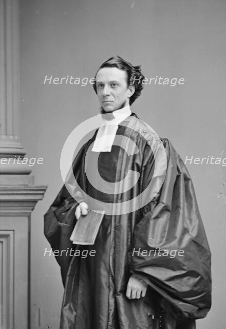 Rev. Peter Stryker, between 1855 and 1865. Creator: Unknown.