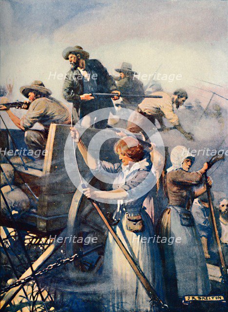 'The Women Loaded the Empty Guns', 1909.