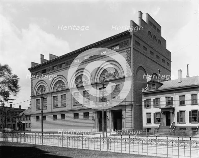The Gymnasium, Yale College, Conn., between 1895 and 1910. Creator: Unknown.