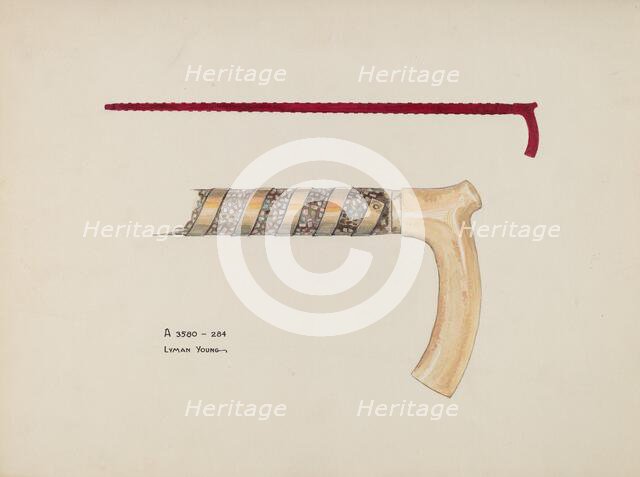 Walking Stick, 1935/1942. Creator: Lyman Young.